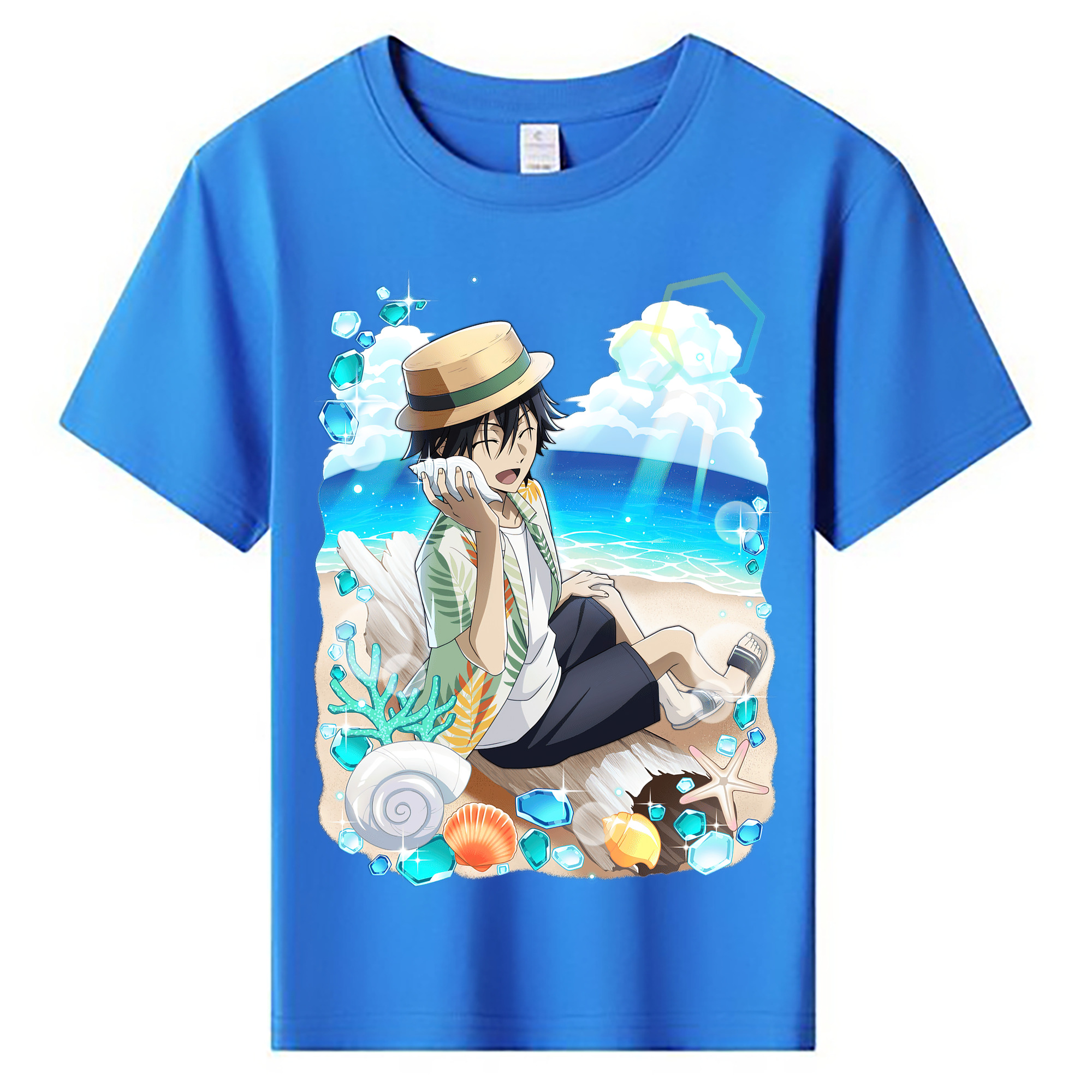 （画像用） 文豪ストレイドッグス Bungo Stray Dogs 綿100％キッズTシャツ（フロントプリント）